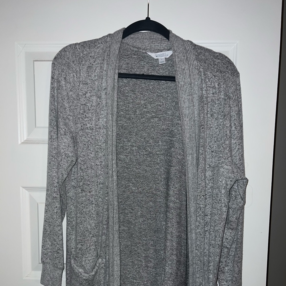 Large Market & Spruce pocketed cardigan